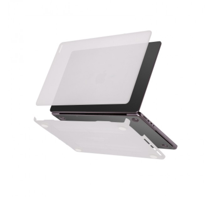 Чохол до ноутбука Armorstandart 13.6" MacBook Air M4/M3/M2 (A3240/A3113/A2681) Clear Matte (ARM79455)