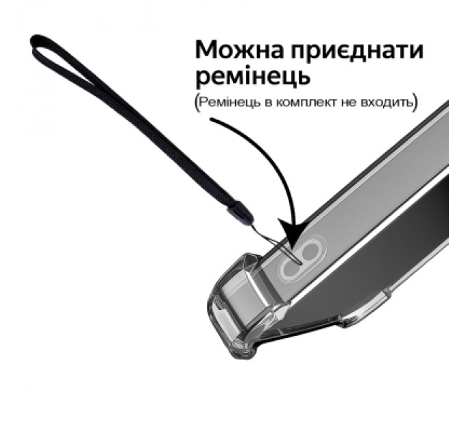 Чохол до мобільного телефона BeCover Anti-Shock Honor 400 Lite Clear (714711)