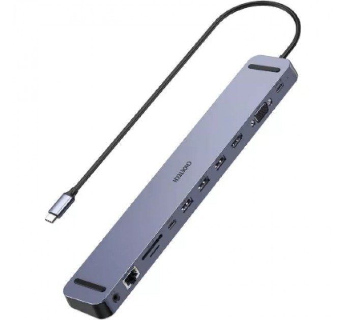Choetech Концентратор Choetech USB-C 11-in-1 (HUB-M20-GY)