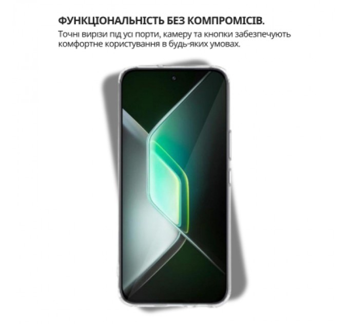 Чохол до мобільного телефона BeCover Silicone Infinix GT 30 Pro (X6873) Transparent (714667)
