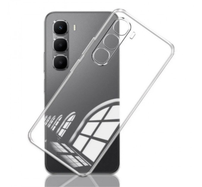 Чохол до мобільного телефона BeCover Silicone Infinix Hot 60 Pro Plus (X6886) Transparent (714672)