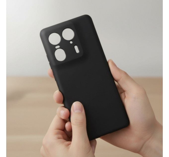 Чохол до мобільного телефона BeCover Silicone Motorola Edge 50 Ultra Black (714689)