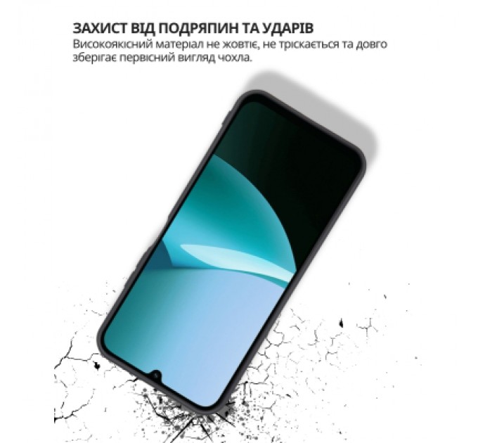 Чохол до мобільного телефона BeCover Silicone Poco C85 4G Black (714675)