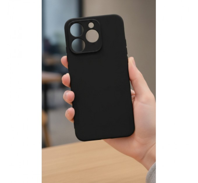 Чохол до мобільного телефона BeCover Silicone Realme 15T Black (714694)