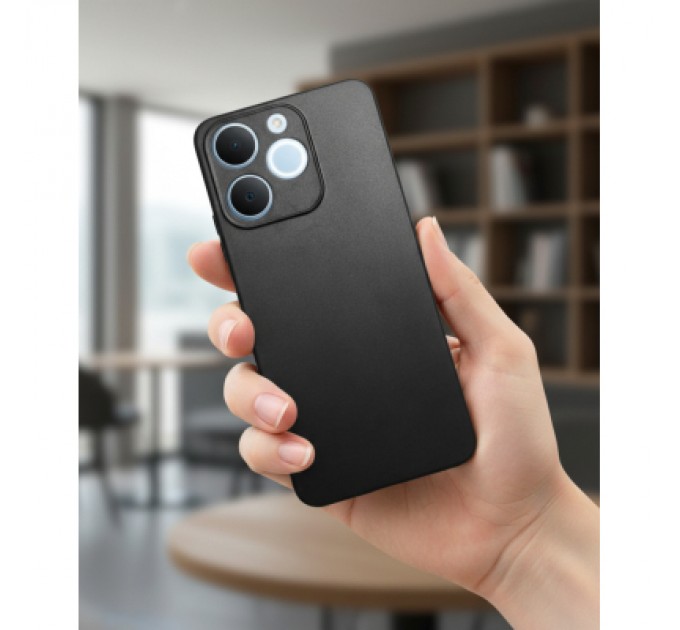 Чохол до мобільного телефона BeCover Silicone Realme Note 70 Black (714693)