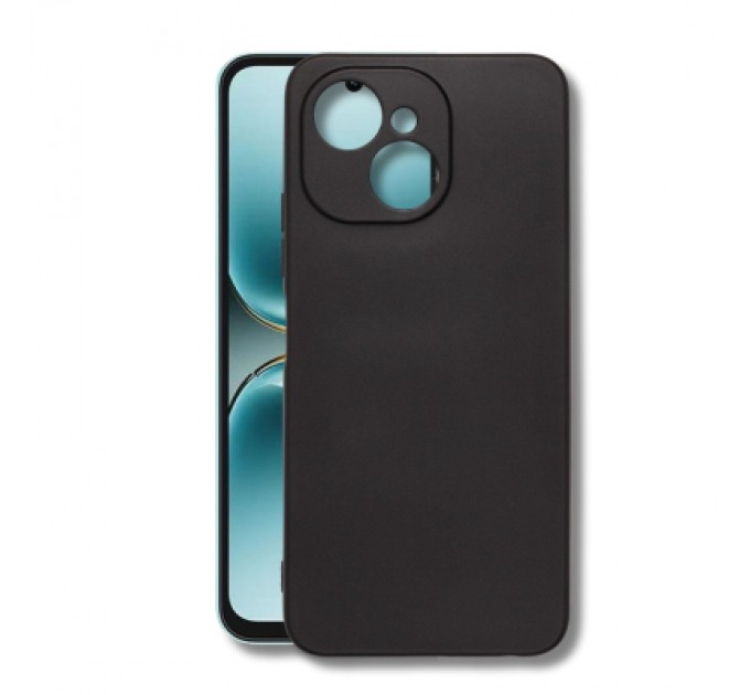 Чохол до мобільного телефона BeCover Silicone Tecno Spark 40C 4G (KM4k) Black (714683)