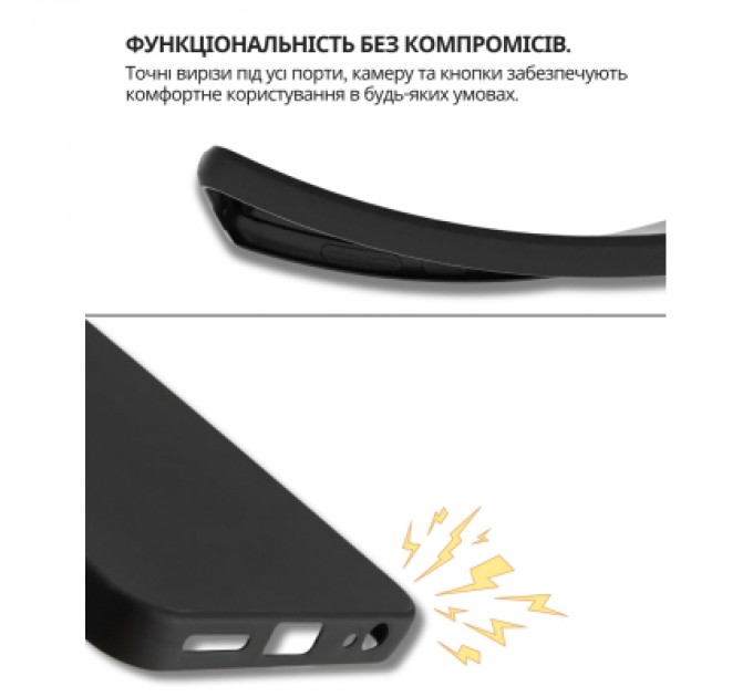 Чохол до мобільного телефона BeCover Silicone Tecno Spark Go 2 (KM4) Black (714681)