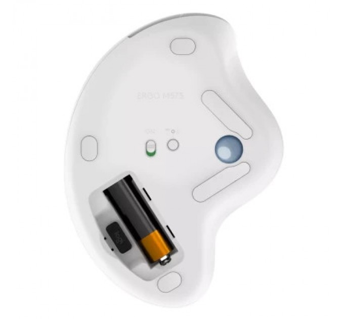 Logitech Мишка Logitech Ergo M575 for Business Wireless Trackball Off-White (910-006438)