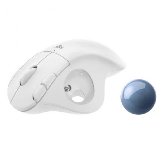 Logitech Мишка Logitech Ergo M575 for Business Wireless Trackball Off-White (910-006438)