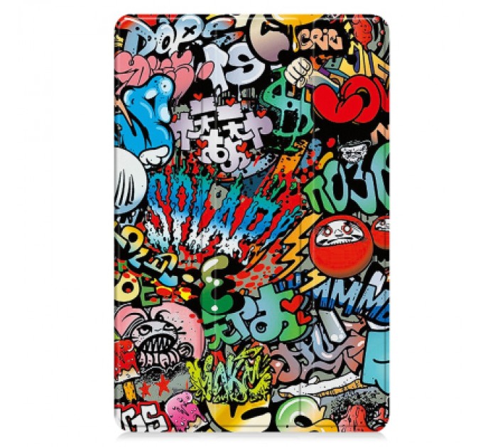 Чохол до планшета BeCover Smart Case Samsung Galaxy Tab S11 (SM-X730/X736) 11.0" Graffiti (714655)