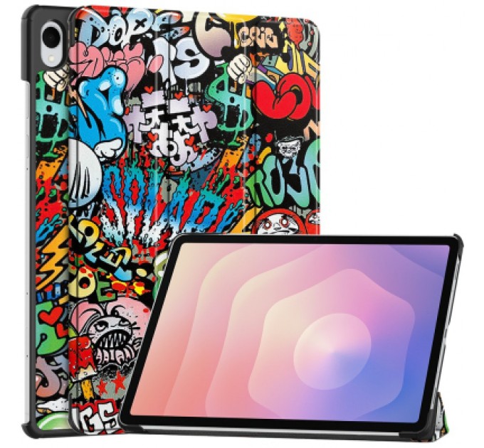 Чохол до планшета BeCover Smart Case Samsung Galaxy Tab S11 (SM-X730/X736) 11.0" Graffiti (714655)