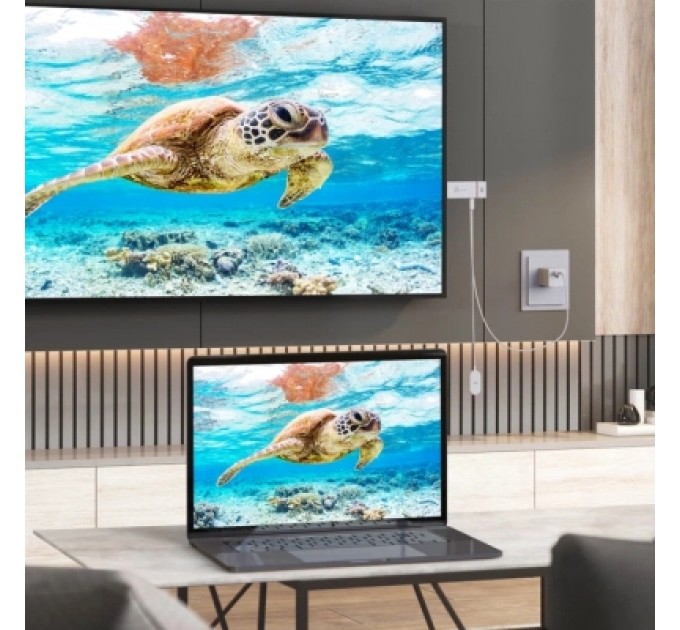 Адаптер ScreenCast 4K WI-FI 15m Miracast/AirPlay/Chromecast black J5create (JVAW76-N)