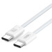 XO Дата кабель USB-C to USB-C 1.0m 60W white XO (NBQ273_C_White)