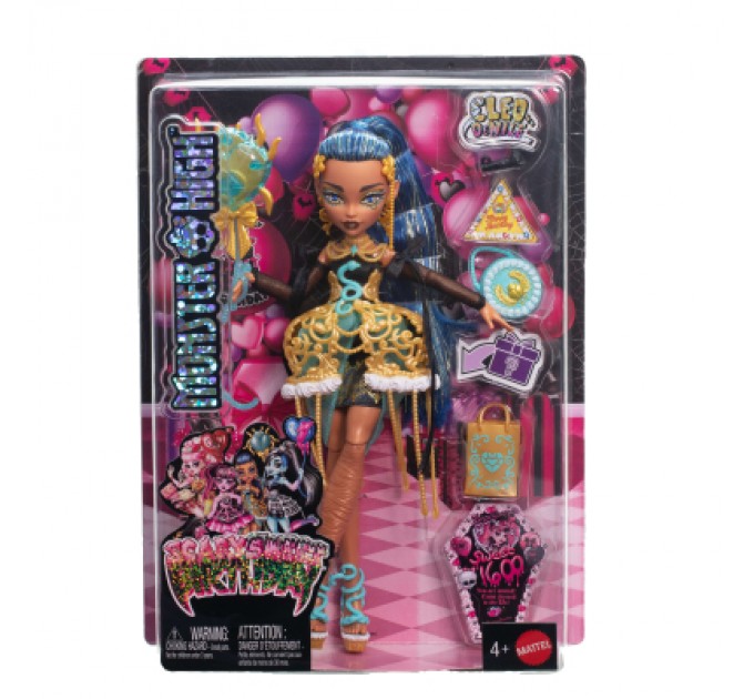 Лялька Monster High Страх який солодкий день народження Клео (JBG76)