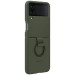 Чохол-накладка Samsung Silicone Cover with Ring для Samsung Galaxy Flip 4 SM-F721 Khaki (EF-PF721TGEGUA)