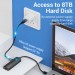 Vention Концентратор Vention USB 3.1 Type-C to 3xUSB 3.0+MicroUSB+RJ45 100M Ethernet black (TGPBB)