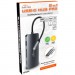 Media-Tech Концентратор Media-Tech USB3.1 Type-C to HDMI/USB 3.0x3/RJ45/SD/MicroSD/PD 100W Hub Pro 8-in-1 (MT5044)