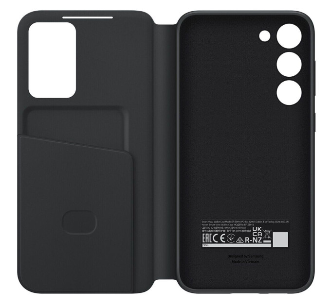 Samsung Чохол-книжка Samsung Smart View Wallet Case для Samsung Galaxy S23+ SM-S916 Black (EF-ZS916CBEGRU)