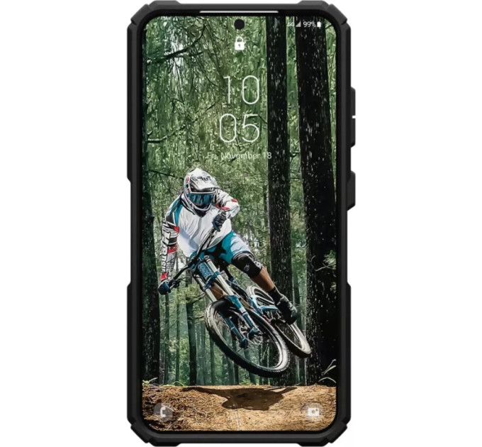 Urban Armor Gear Чохол-накладка Urban Armor Gear Plasma XTE MagSafe для Samsung Galaxy S24 SM-S921 Black/Silver (214448114034)