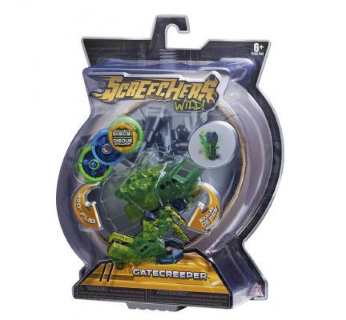 Трансформер Screechers Wild ! L 2 -ГЕЙТКРІПЕР від 5 до 7 років (EU683123)