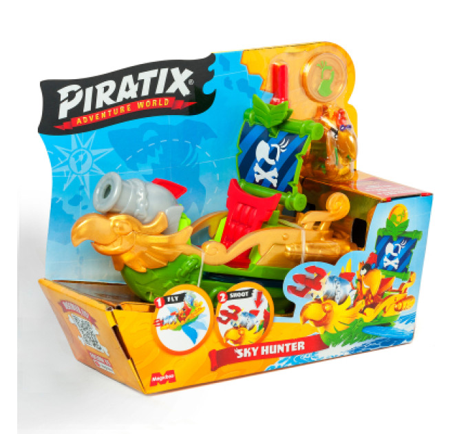 Piratix Ігровий набір Piratix S Піратський корабель Небесний мисливець (PPXSP114IN10)
