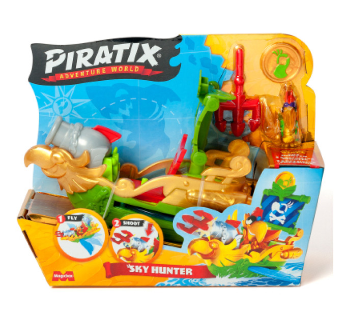 Piratix Ігровий набір Piratix S Піратський корабель Небесний мисливець (PPXSP114IN10)