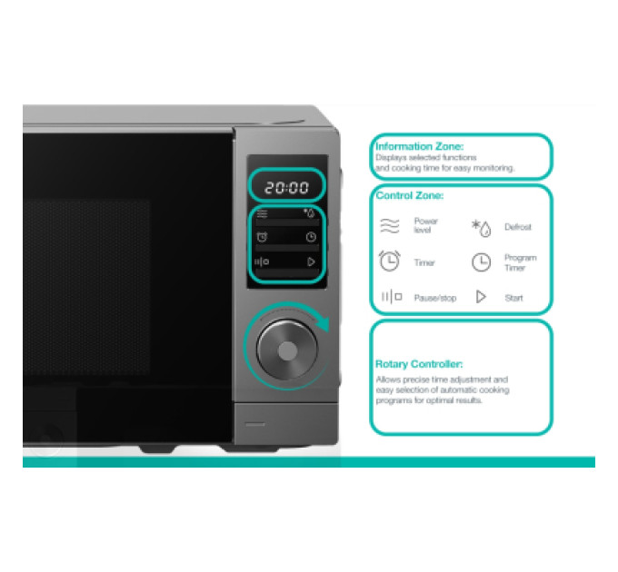 Gorenje Мікрохвильова піч Gorenje MO20A3T4