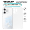 BeCover Чохол до мобільного телефона BeCover Anti-Shock Oppo Reno14 / 14FS 5G Clear (713816)