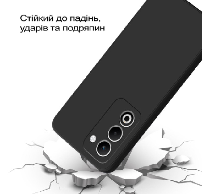 BeCover Чохол до мобільного телефона BeCover Silicone Oppo A5 2025 4G/5G Black (713790)