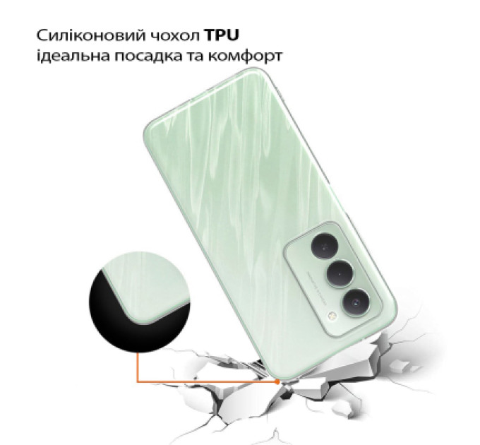BeCover Чохол до мобільного телефона BeCover Silicone Xiaomi Redmi 15 Transparent (713783)