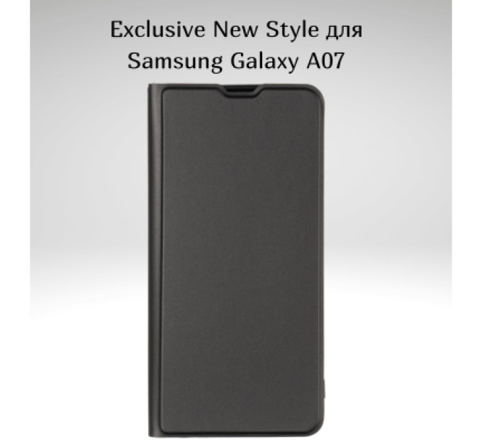BeCover Чохол до мобільного телефона BeCover Exclusive New Style Samsung Galaxy A07 SM-A075 Black (713891)