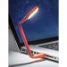 Optima Лампа USB Optima LED, гнучка, 2 шт, рожевий (UL-001-PI2)