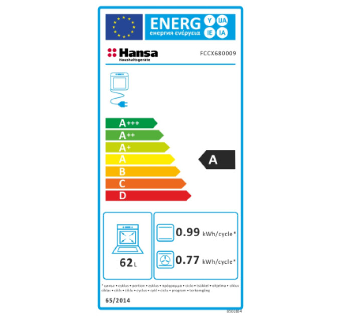 Hansa Плита Hansa FCCX680009