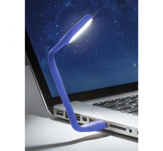 Optima Лампа USB Optima LED, гнучка, синій (UL-001-BLU)