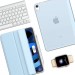 BeCover Чохол до планшета BeCover Tri Fold Hard Apple iPad Air 5 (2022) 10.9" Light Blue (709663)