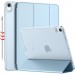 BeCover Чохол до планшета BeCover Tri Fold Hard Apple iPad Air 5 (2022) 10.9" Light Blue (709663)