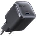 Anker Мережевий зарядний пристрій Anker Nano Charger 45W USB-C Black (A2692L11)