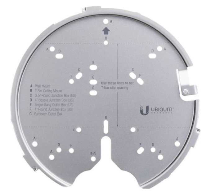 Ubiquiti Кріплення Ubiquiti UniFi Professional Mounting System (U-PRO-MP)