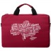 Vinga Сумка для ноутбука Vinga 14" NB1402 Burgundy, white print (NB1402UWBY)