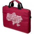 Vinga Сумка для ноутбука Vinga 14" NB1402 Burgundy, white print (NB1402UWBY)