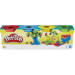 Hasbro Набір для творчості Hasbro Play-Doh 4 міні-баночки (23241)