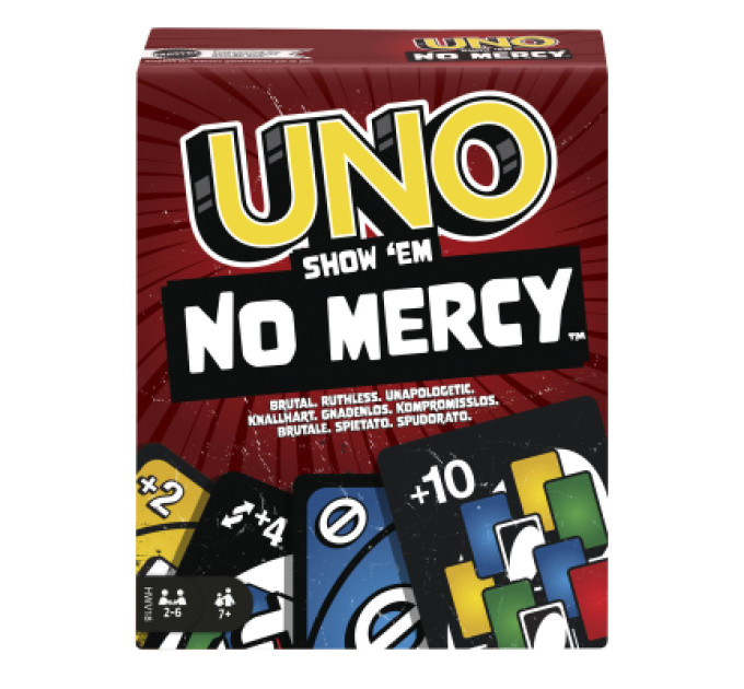 Mattel Настільна гра Mattel UNO "Без вибачень" (HWV18)