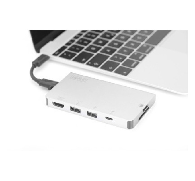 Digitus Порт-реплікатор Digitus Travel USB-C, 6 Port (DA-70867)