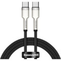 Baseus Дата кабель USB-C to USB-C 1.0m 100W metal black Baseus (CATJK-C01)