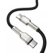 Baseus Дата кабель USB-C to USB-C 1.0m 100W metal black Baseus (CATJK-C01)