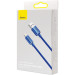 Baseus Дата кабель USB 2.0 AM to Lightning 2.0m 2.4A blue Baseus (CAJY000103)