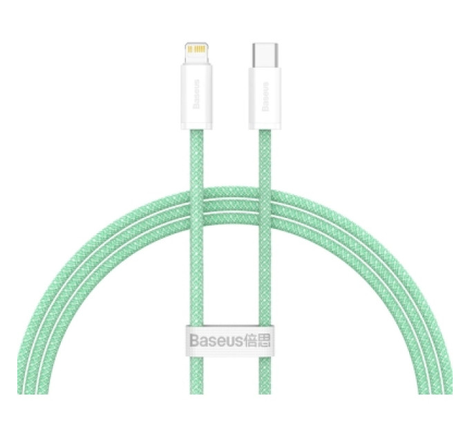 Baseus Дата кабель USB-C to Lightning 2.0m 20W green Baseus (CALD000106)