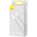 Baseus Дата кабель USB-C to Lightning 2.0m 20W green Baseus (CALD000106)