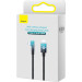 Baseus Дата кабель USB-C to Lightning 1.0m 20W 90° corner black/blue Baseus (CAVP000221)