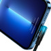 Baseus Дата кабель USB-C to Lightning 1.0m 20W 90° corner black/blue Baseus (CAVP000221)